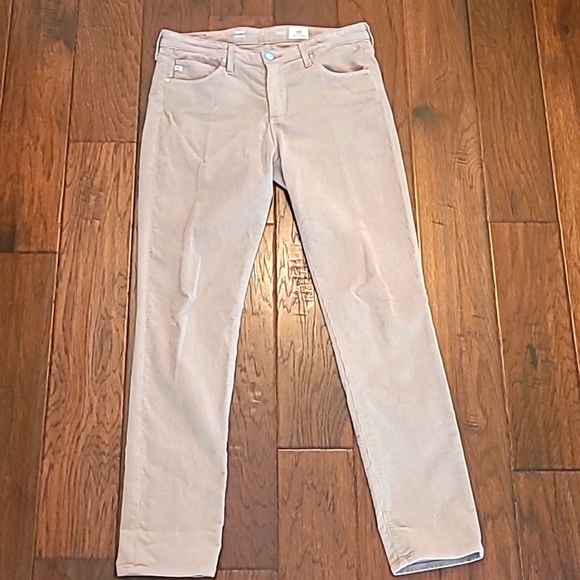 AG Adriano Goldschmied women's Cigarette leg corduroy pants size 29R - Picture 1 of 11